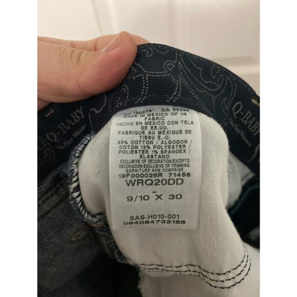 Wrangler Q-baby jeans size 9-10 - Picture 7 of 7